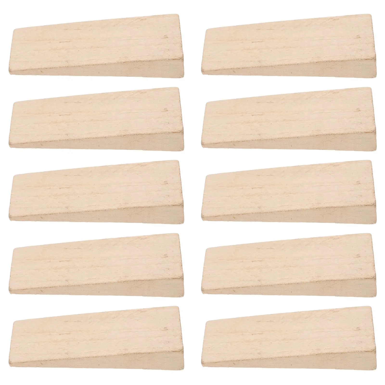 10 Pcs Handle Wedge Plug Axe Accessory Maintenance Tool Hammer Cork Handles Replacement Wooden Wedges