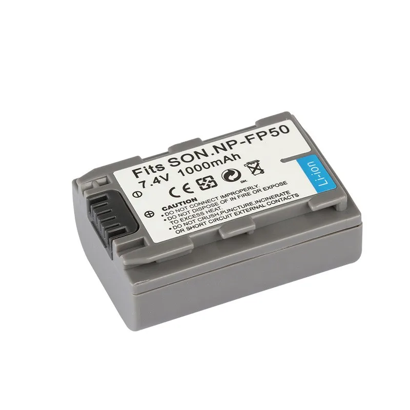 buy more will cheap NP-FP50 battery suitable for FP50 FP50 camera battery 7.4V 1000MAH lithium battery SLR