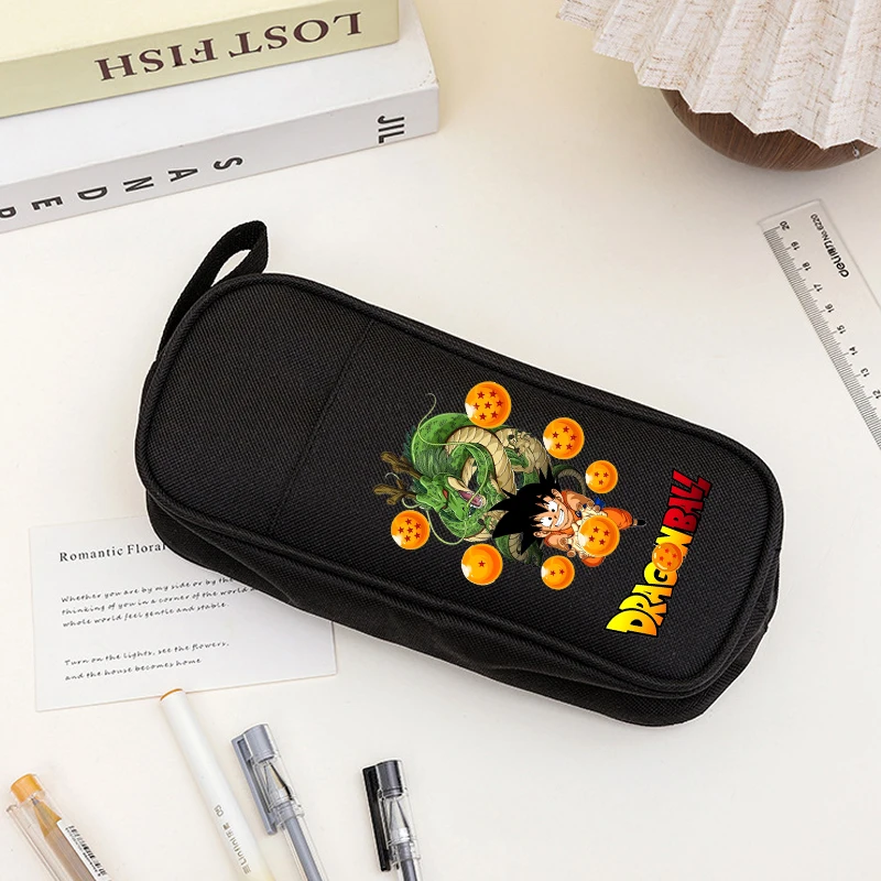 

Пенал для карандашей с изображением драконов, детский аниме-пенал с Сон Гоку, сумка для ручек, школьные принадлежности для мальчиков, сумка для хранения канцелярских принадлежностей, подарок, новинка