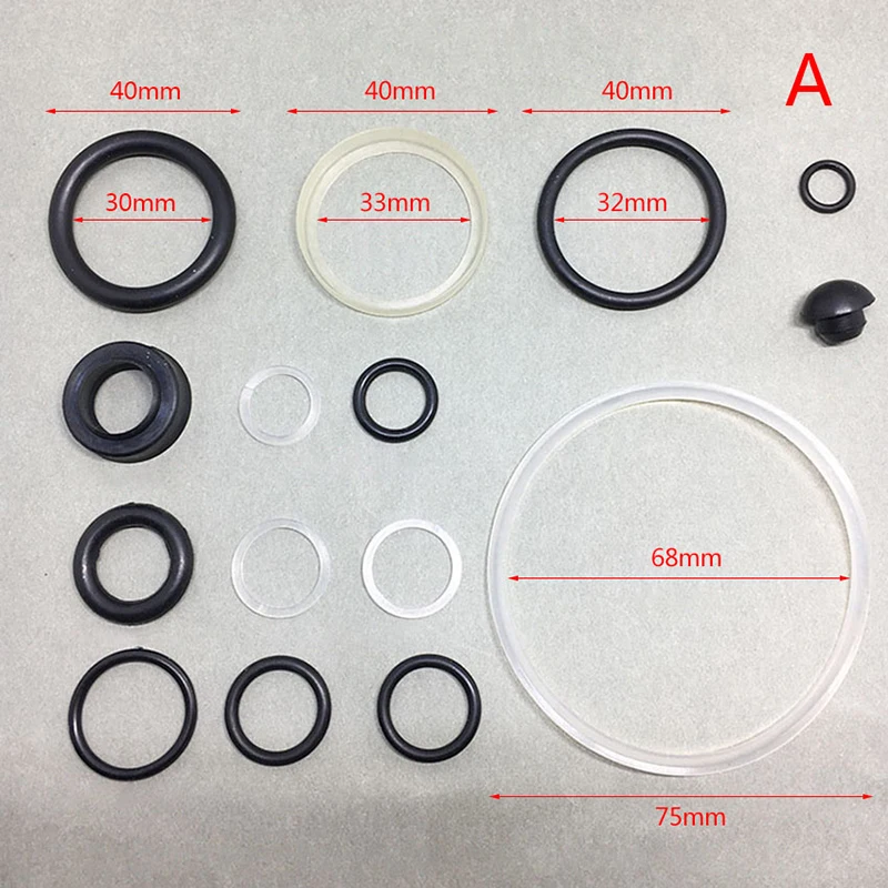 Car Repair Tool Jack Accessories Oil Seal Ring Small Accessories Oil Seal O-ring Horizontal Jack Repair Kit