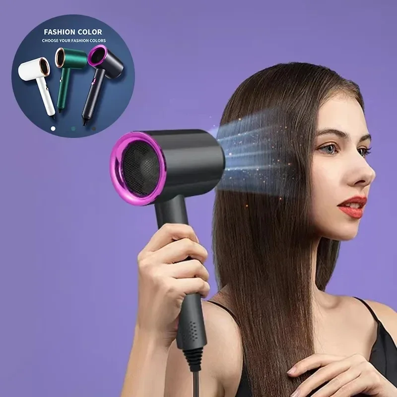 

High Power Hair Dryer Machine Heating and Cooling Air Blow Dryer Quick Dry Hairdyer Home Appliances Blow Drier Hair Styler