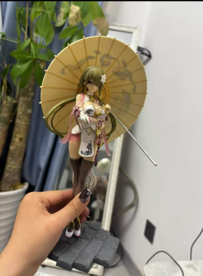 

25 см аниме-фигурка Honkai Impact 3 Rita Rossweisse Huanxisha Cheongsam, сексуальная модель куклы, игрушка для фанатов, подарок, коллекционная фигурка из ПВХ