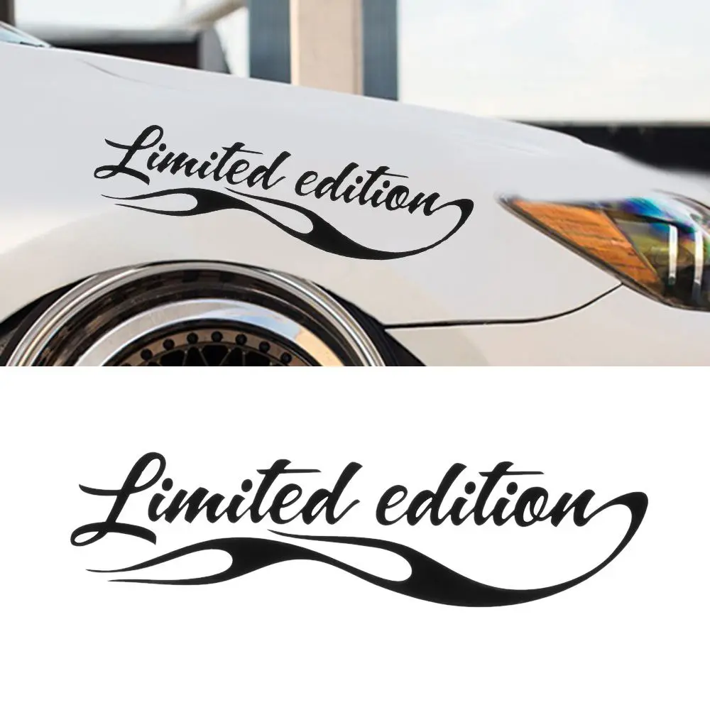 Grappig 16Cm * 4.2Cm Zwart/Wit/Rood/Geel/Blauw Limited Edition Sticker Sticker Badge