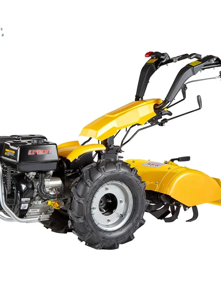 Lawn Mower Grass Cutter Scythe Mower 7 in 1 Function Walk Behind Two Wheel Tractor Cultivator/Snow Blower/Plough