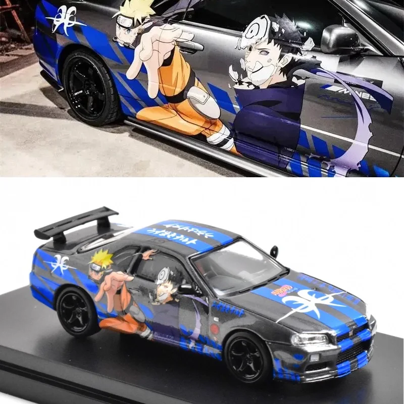 

Литая под давлением модель автомобиля SW 1:64 GTR R34 V-spec Special Edition