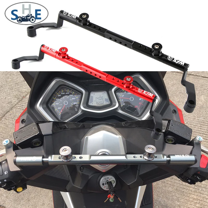 

For SYM Joymax Z300 GTS300i CRUISYM300 Motorcycle Scooter CNC Accessories Mutifunctional Cross Bar Steering Damper Balance Lever