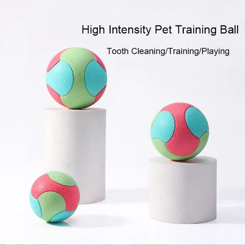 

Anti Bite Dog Toys Ball Pets Dogs Bouncing Ball Toys Pet Training Cat Toy Ball Puppy Interactive Play Toy Pet Supplies