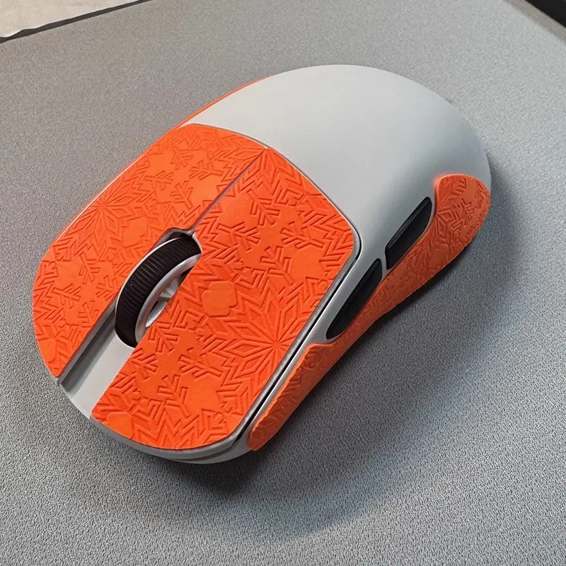 1 Set Ultraglide Mouse Anti Slip Sticker For MADCATZ MAD G Non-Slip Anti Sweat Tape Ultrathin Snowflake Lizard Texture