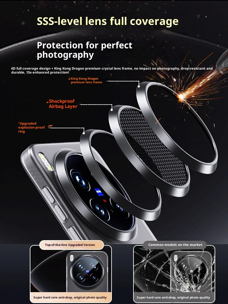 For vivo x300 pro case new light gauze magnetic matte texture PC cover For Vivo X300Pro shockproof bumper Fudna
