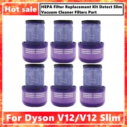 Dyson V12 Slim HEPA Filter Replacement Kit For Dyson V12 Detect Slim Vacuum Cleaner Filters Part