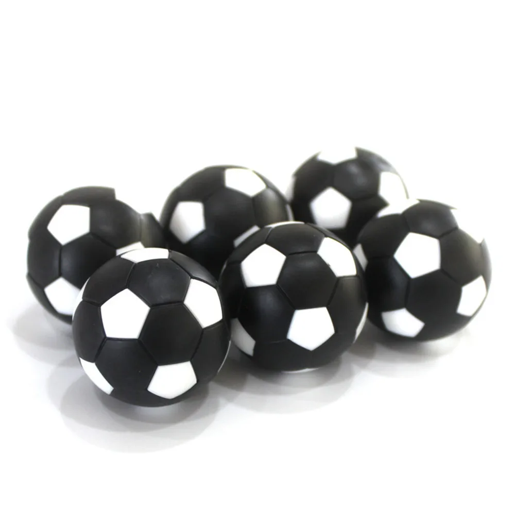 

12Pcs Table Soccer Footballs 32mm Standard Size Replacement Balls for Fast Intense Mini Tabletop Soccer Supplies