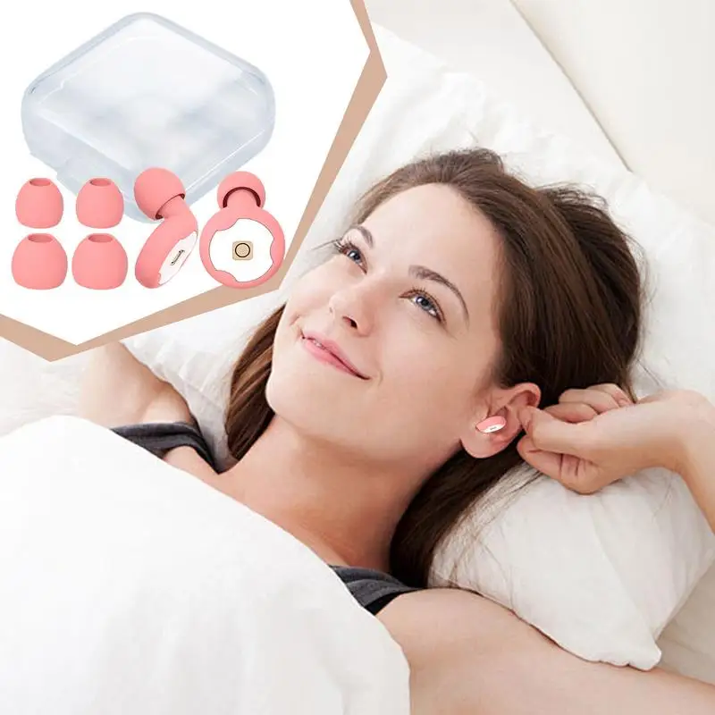 ปลั๊กอุดหูตัดเสียงรบกวนที่อุดหูรถจักรยานยนต์ซิลิโคนอ่อนนุ่มตัดเสียงรบกวนป้องกันการได้ยินที่อุดหูสําหรับคอนเสิร์ตเครื่องบิน