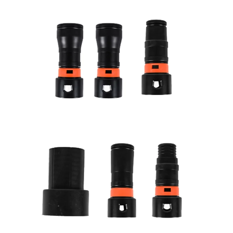 PORK-Dust Collection Hose Kit For Home And Shop Vacuums System With 6 Adapters Of Woodworking Power Tool And Sander
