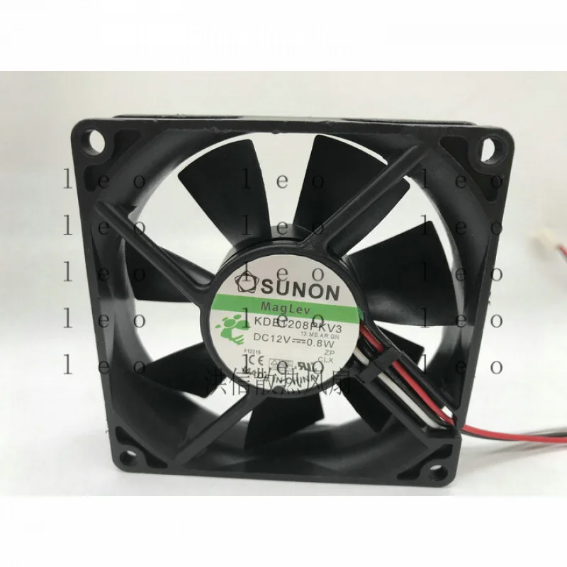AA  for  SUNON KDE1208PKV3 8CM 80*80*20MM DC12V 0.8W 3Pin Cooling Fan