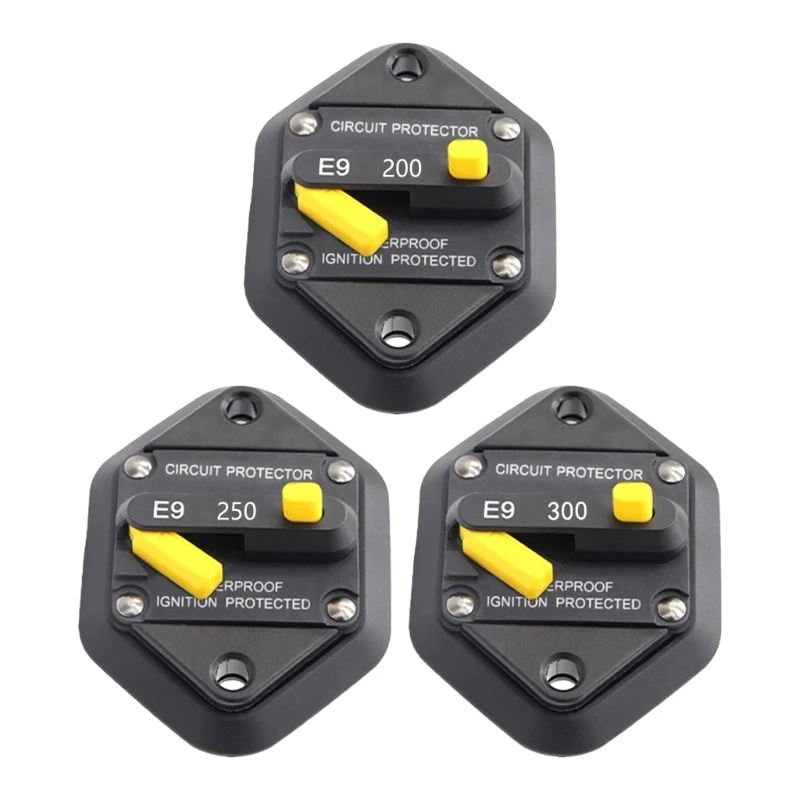 L5BC Reusable Manual Reset Breaker Overcurrent Cost Effective No Fuses Replacement