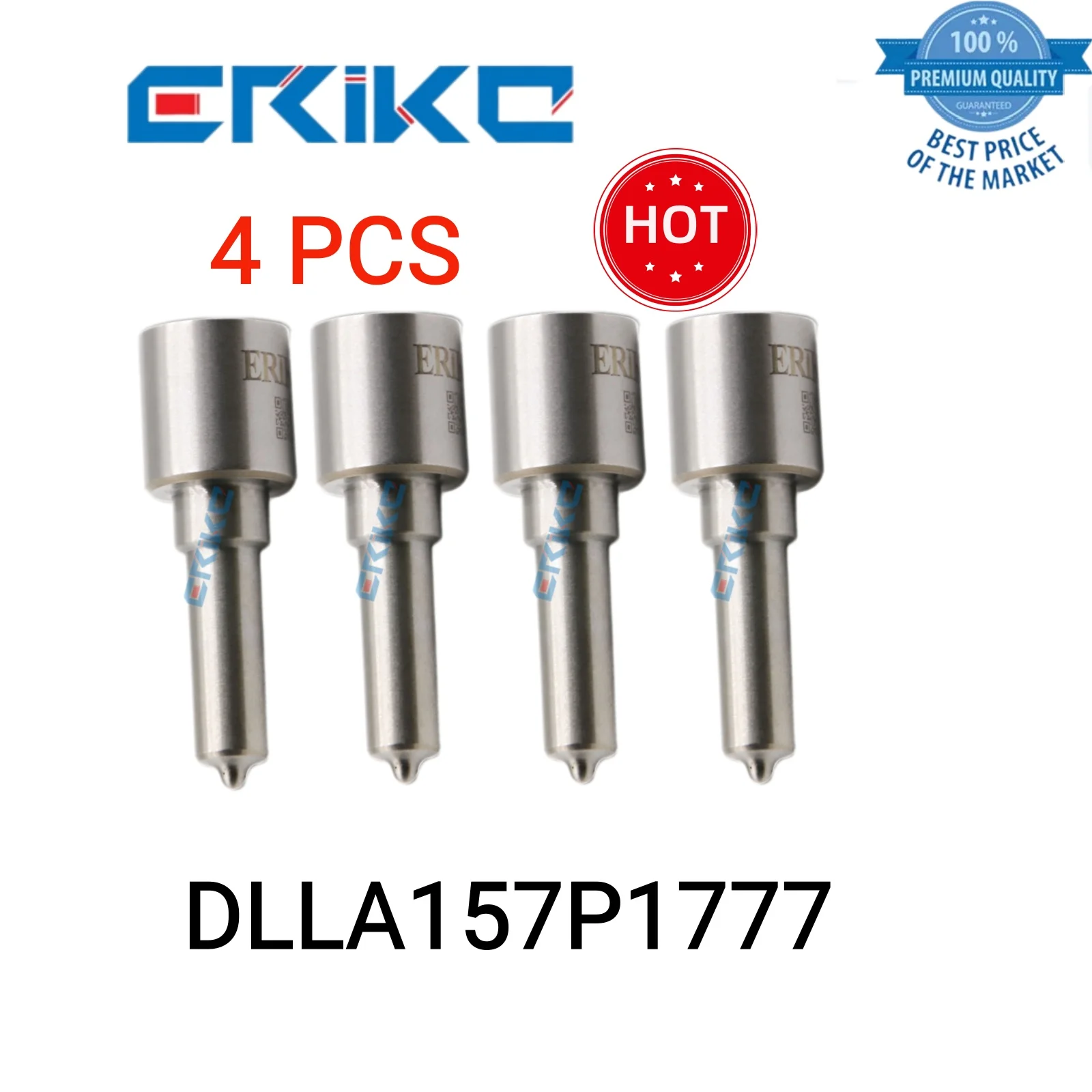 

4 PCS DLLA157P1777 Injector Nozzle DLLA 157 P 1777 Common Rail Nozzle DLLA 157P1777 Diesel Fuel Injector Nozzle