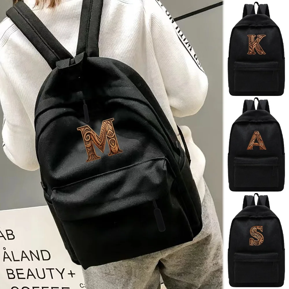 

Складной рюкзак-трансформер из экологичных материалов, для отдыха и школы, для мужчин и женщин, спортивная сумка, портативная, большой вместимости, серия «Дерево и буквы»