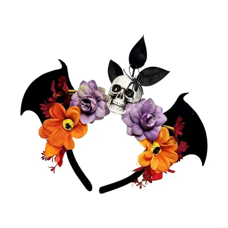 خفافيش واقعية وعصابات رأس الجمجمة لجميع القديسين غير المنسوجة من البلاستي