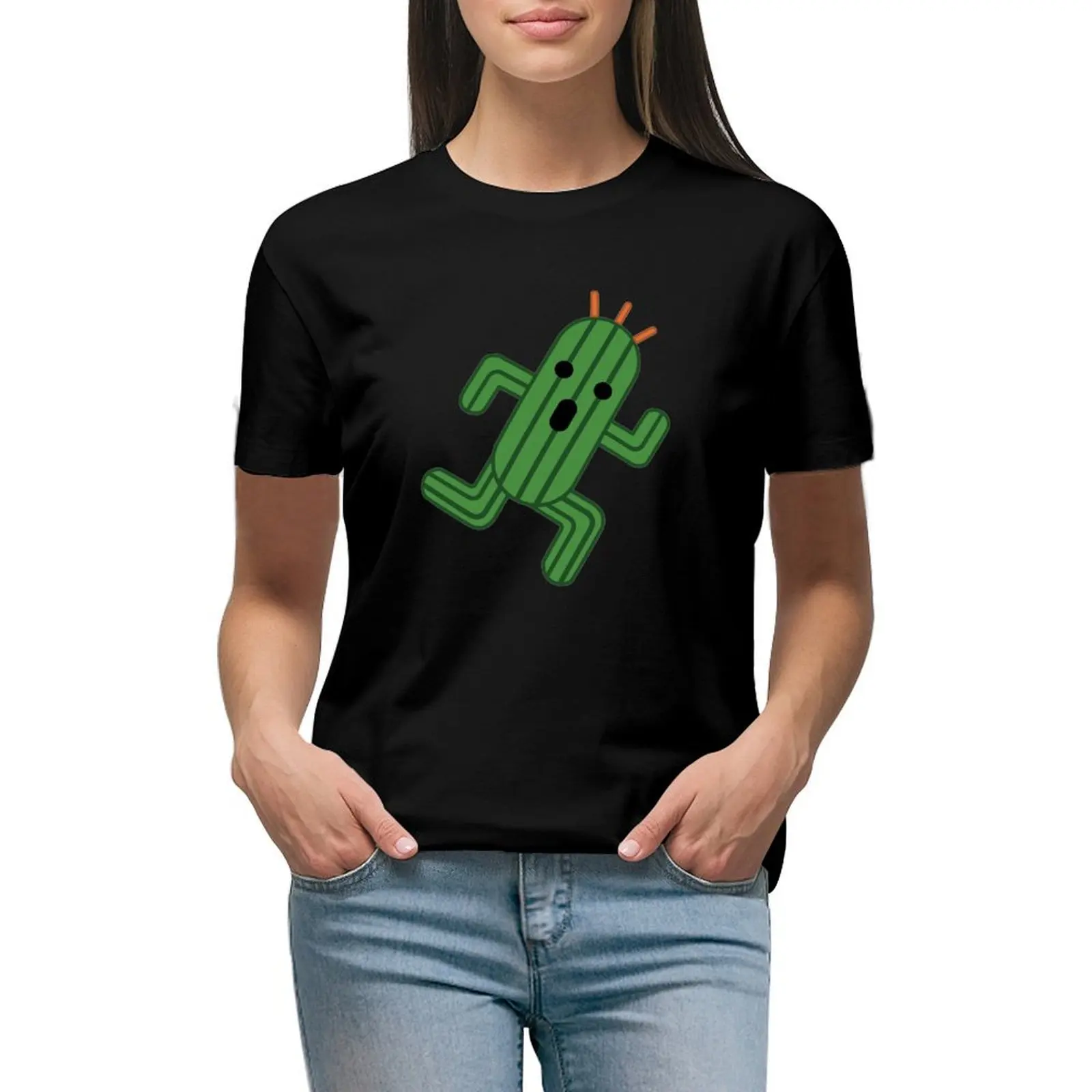 

Cactuar T-Shirt graphics quick drying western t-shirt dress for Women