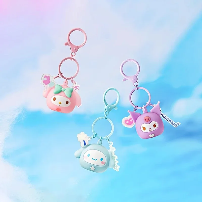 

Sanrio family peripherals Dharma, blessing luminous pendant, keychain, bag, cute ornament, cinnamoroll, Melody, Kuromi