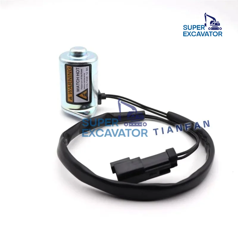 For Komatsu Excavator Electrical Parts Solenoid Coil ForPC130-7 PC160-7 PC210-7 PC240-7 PC270-7 PC360-7 Solenoid Coil