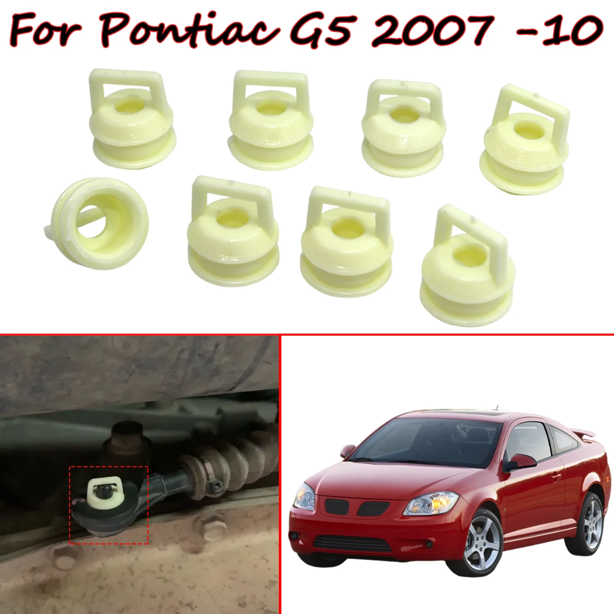 

AT Shifter Cable Bushing Line Rubber Sleeve Grommet Clip Shift linkage Rod Replacement Parts For Pontiac G5 2007 2008 2009 2010