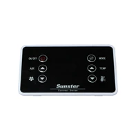 Contrôleur de climatiseur 12V 24V avec application Bluetooth et télécommande pour camping-car, caravane, camion, pièces de climatisation 5