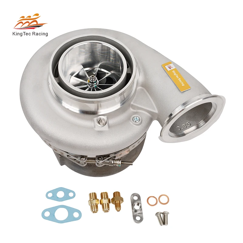 2026 KingTec 1.01AR Dual V Band G42-1450 Ball Bearing Turbocharger for Different Engine Model