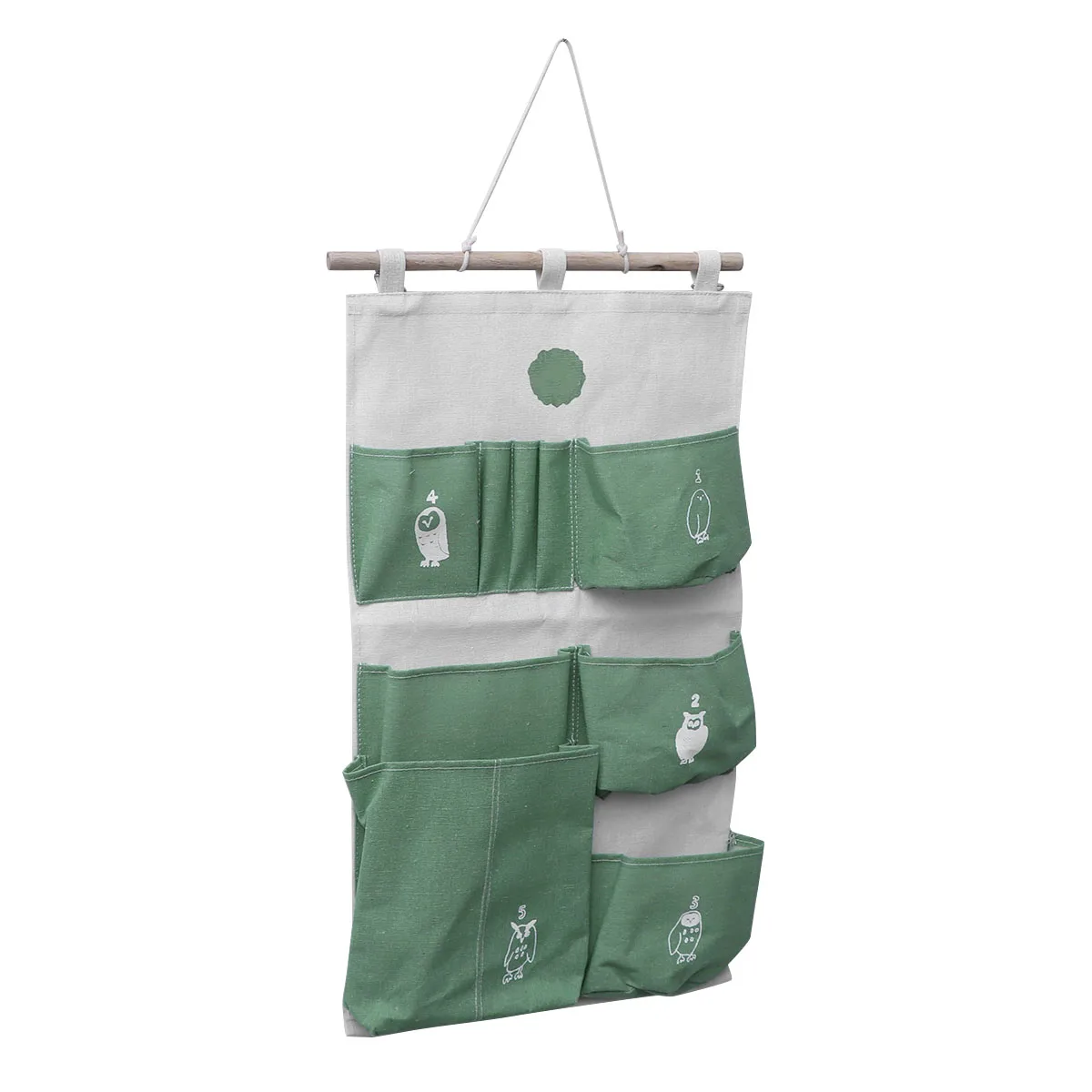 

Wall Hanging Bag Home ganizer Multi Pockets Closet Storage Bathroom Kitchen Travel Tidy Room Toy Glass Stationery