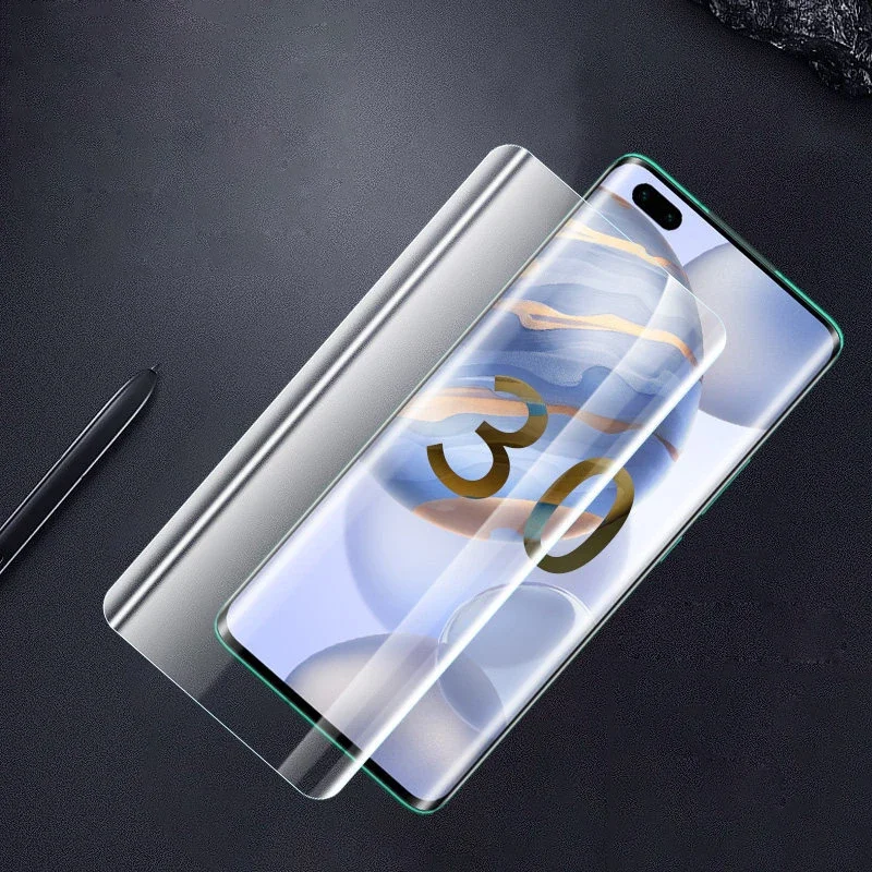 Full Glue UV Glass for Honor 30 Pro Plus 30 70 Pro+ 5G 3D Curved Screen Protector for Honor 70 50 60 Pro SE 60se Tempered Glass