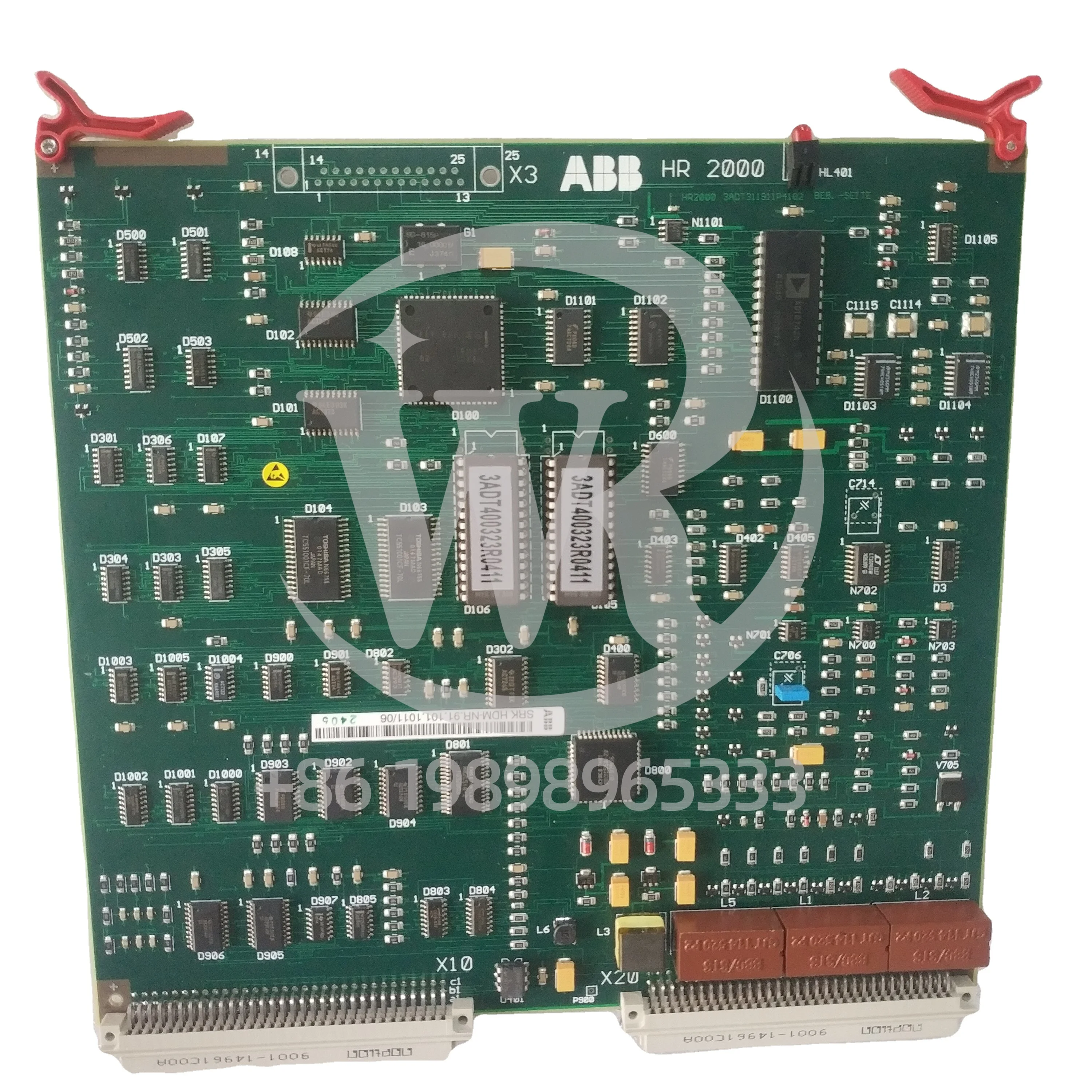 

Контроллер SRK Heidelberg (91.101.1011, 3ADT400323R0411) и ABB HR2000 (3ADT311900R0001) для запчастей Heidelberg SM74