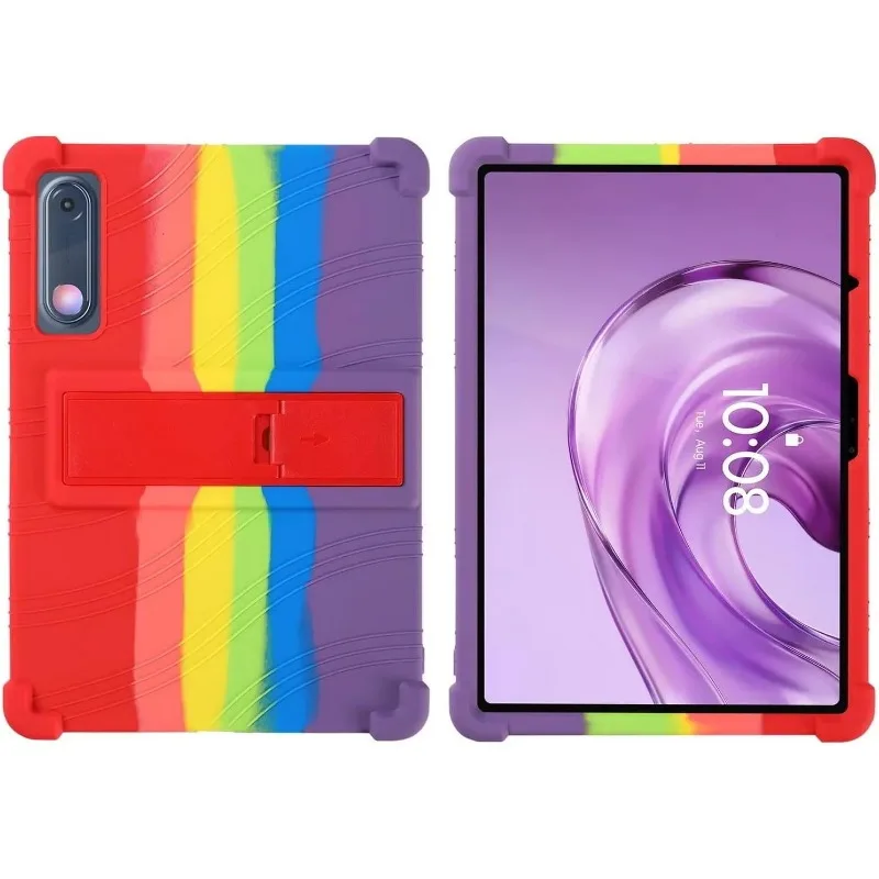 Ddwaybox Silicone Case for Lenovo Yoga Tab Gen 2 11.1 Inch 2026 Shockproof Kickstand Anti‑Scratch Non‑Slip Precise Cutouts Cases