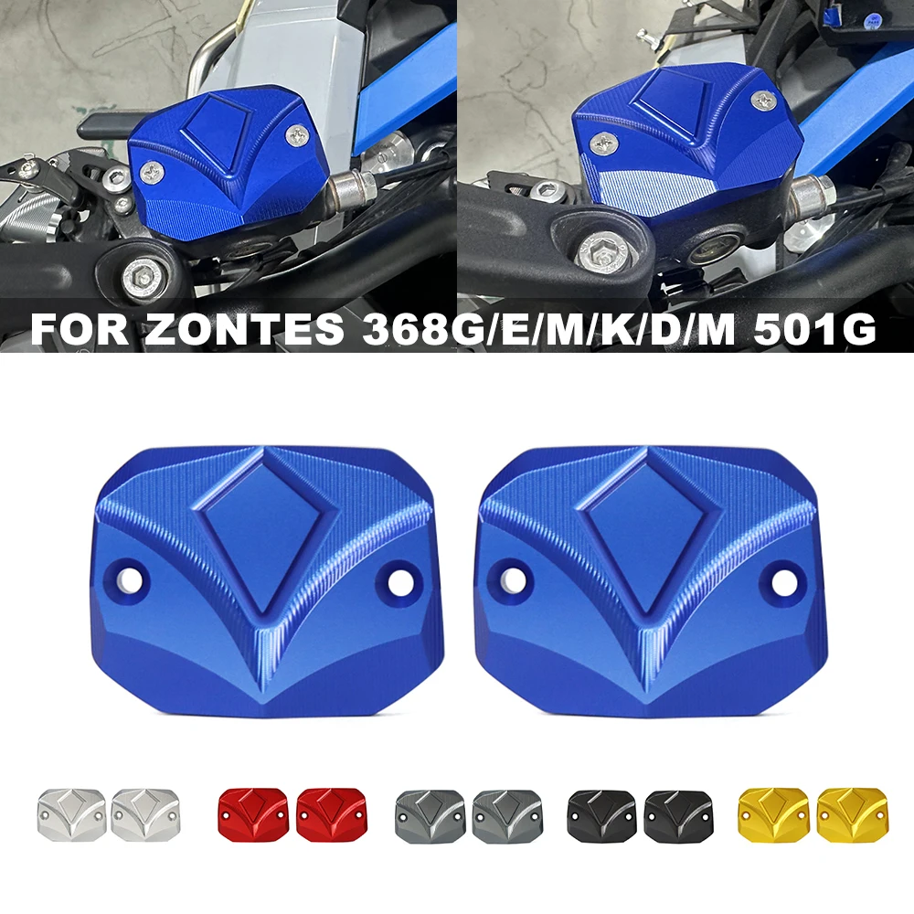 

Motorcycle Modification Accessories Brake Upper Pump Cover Aluminum Alloy Oil Pot Cover For Zontes 368G 368E 368K 368D 368M 501G