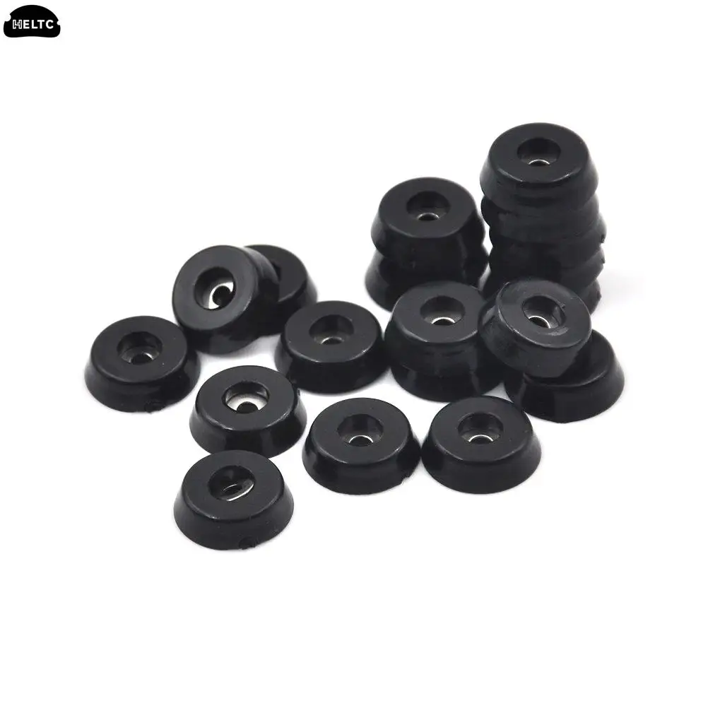 20pcs/lot 18x15x5mm Practical Rubber Table Chair Furniture Feet Leg Pads Tile Floor Protectors