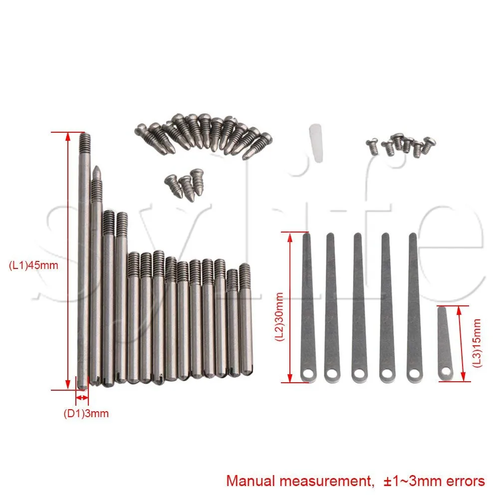 DIY Clarinet Repair Tool Set Maintenance Parts Spindle Screws Spring Leaf Woodwind Instrument Accessories Type D