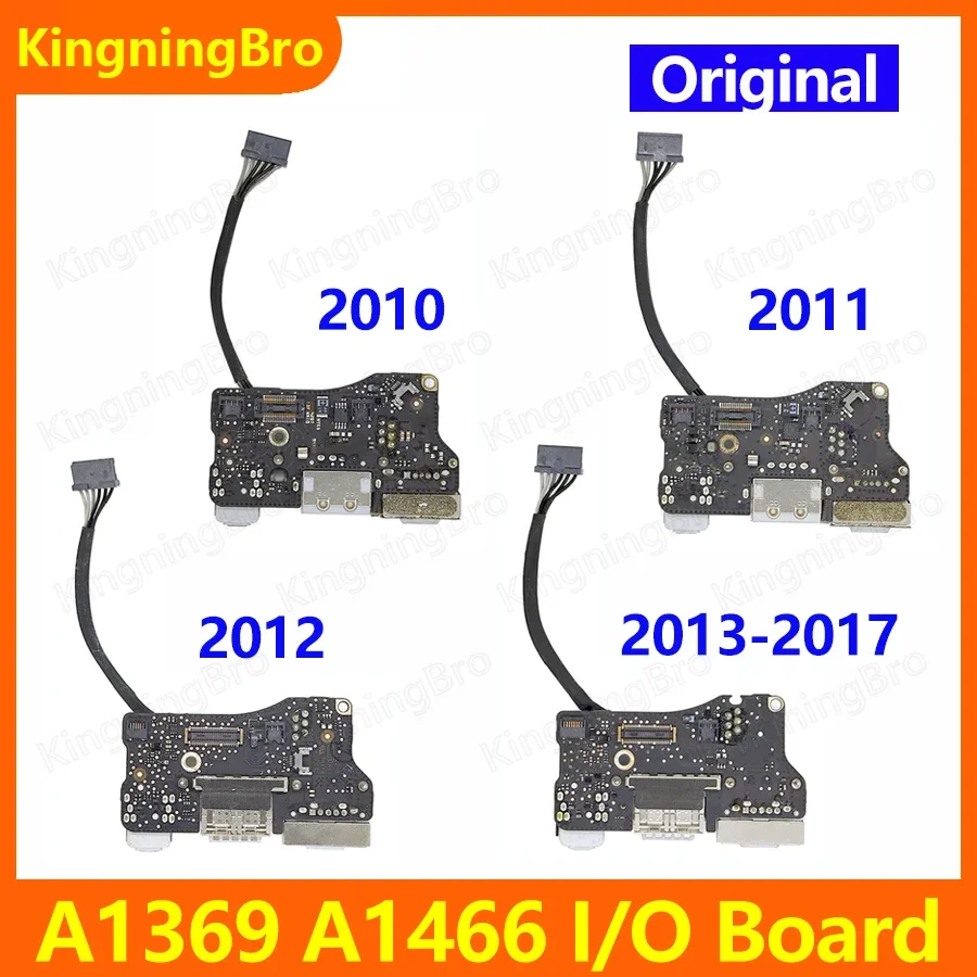 Ladeanschluss I/O USB Power Audio Board für MacBook Air 13 Zoll A1369 A1466 DC Jack 2010 2011 2012 2013 2014 2015 2017 Jahr