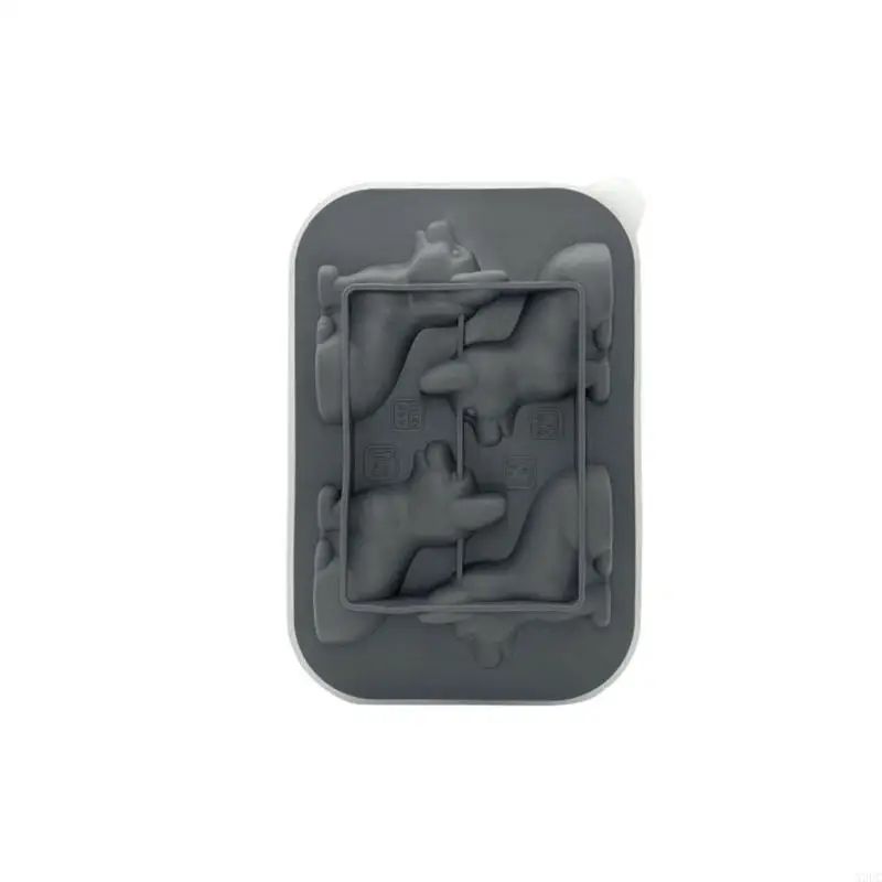 Functional Silicone Molds Dog Maker Tray Moulds X3UC