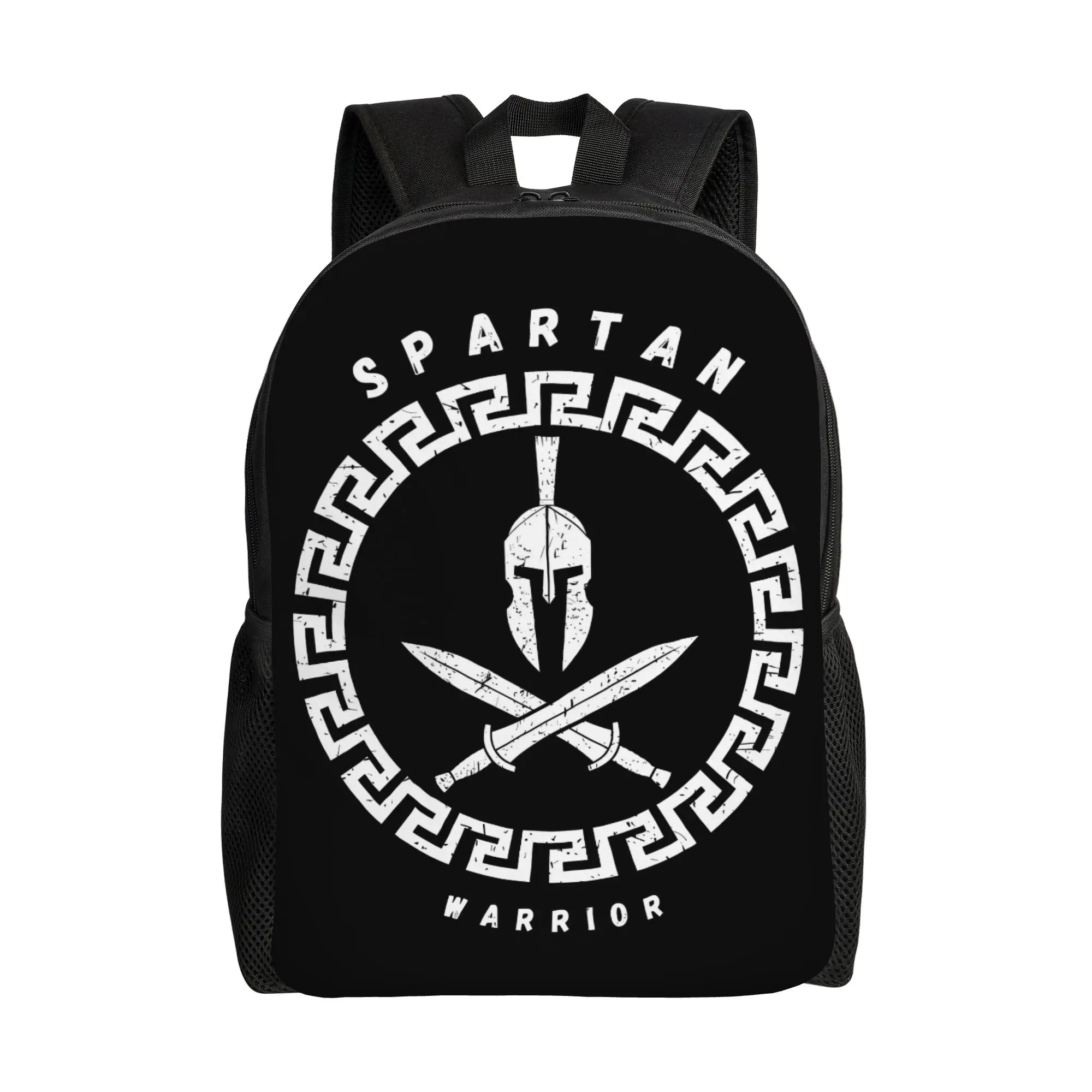 Custom Spartan Race Links Motor To Courage Backpacks for Men Women Water Resistant College School Challenge  Bag Print Bookbag