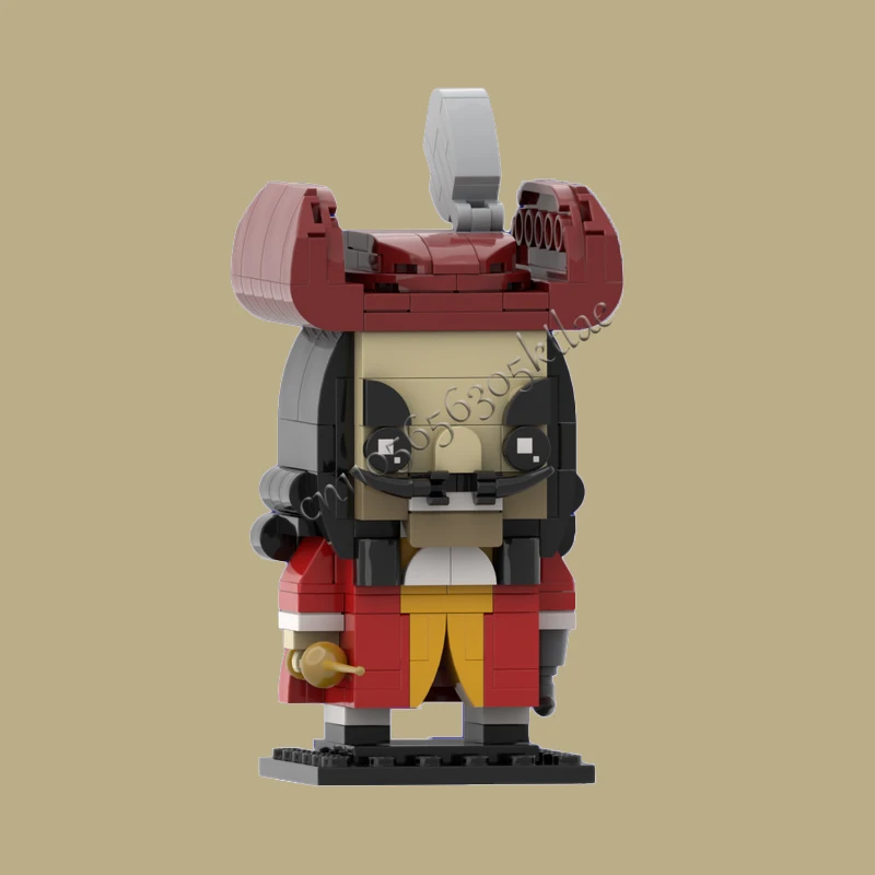 231 قطعة MOC الكلاسيكية الكرتون الكابتن هوك أرقام القراصنة الخالدة نموذج مخصص العمارة لتقوم بها بنفسك التعليم الجمعية مجموعة لعبة هدية