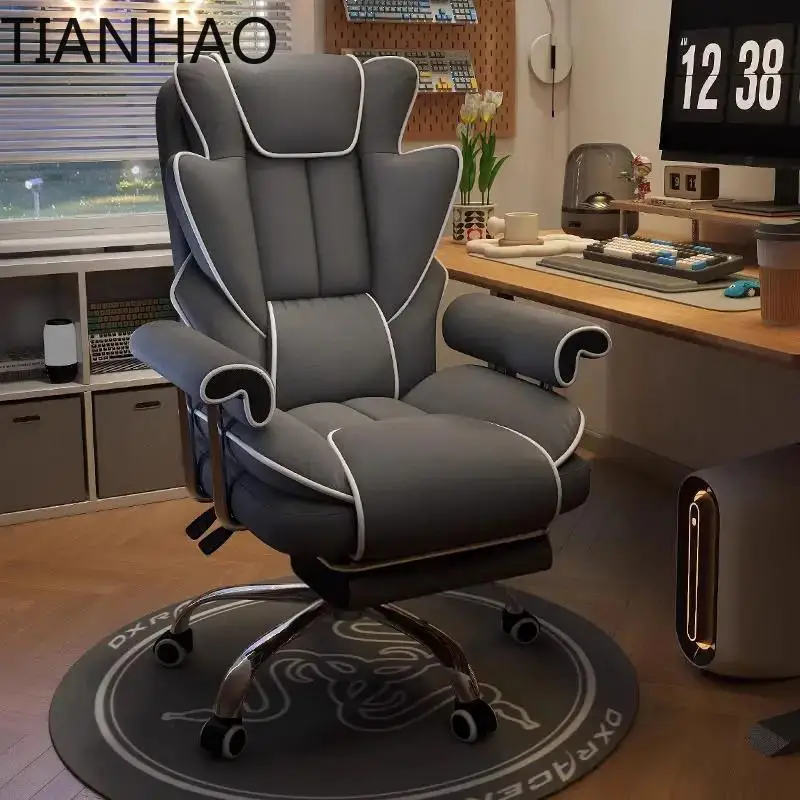 Voice Gaming Chair Comfortable Office Home Computer Gaming Sofa Chair Work Study Backhear Swivel Chair