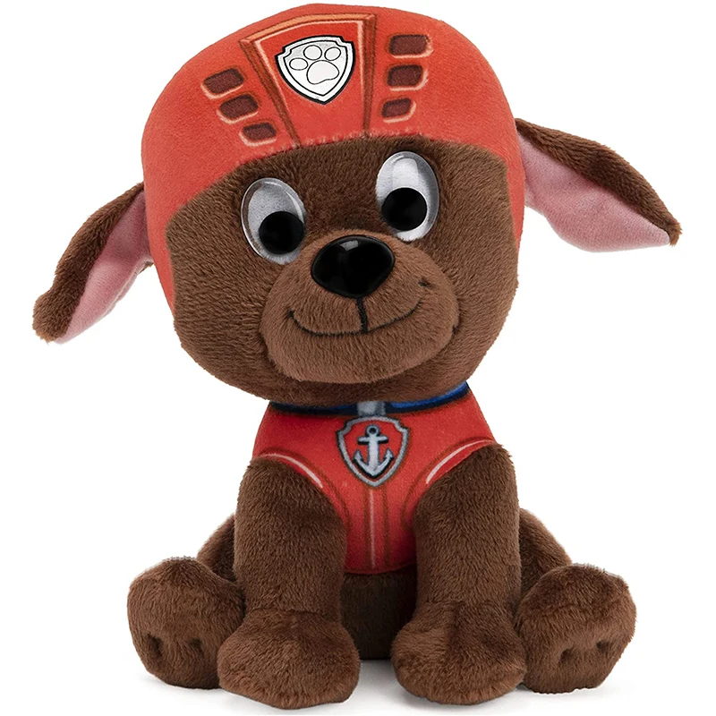100% 本物のパウパトロールぬいぐるみトラッカーチェイスマーシャル