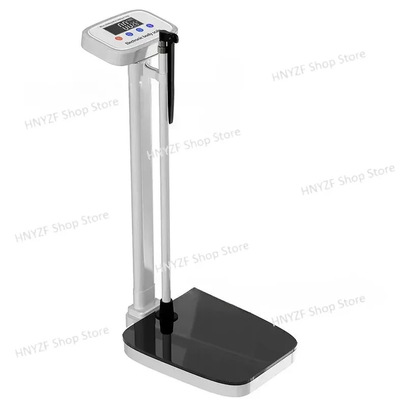 Smart Body Scale Connection APP Ultrasonic Stadiometer Height Measuring Stadiometer Digital Height and Weight  Scale