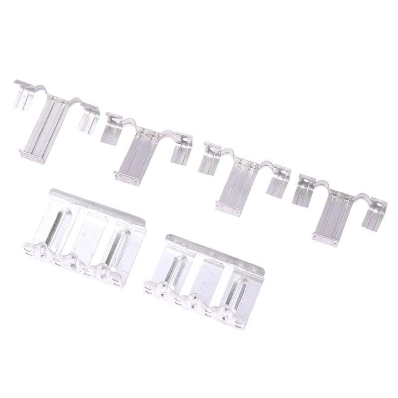 10pcs 30/33/35/40mm Stainless Steel Solar Panel Photovoltaic Water Guide Clip Deflector Mud Drain Button Water Redirection Clips