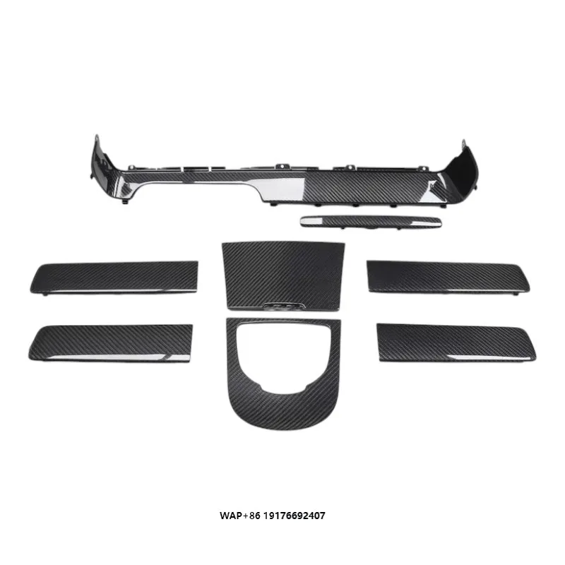 High Quality Luxury Carbon Fiber Interior Accessories Kits for G63 G500 W464 RHS Car Interior Protection G Class