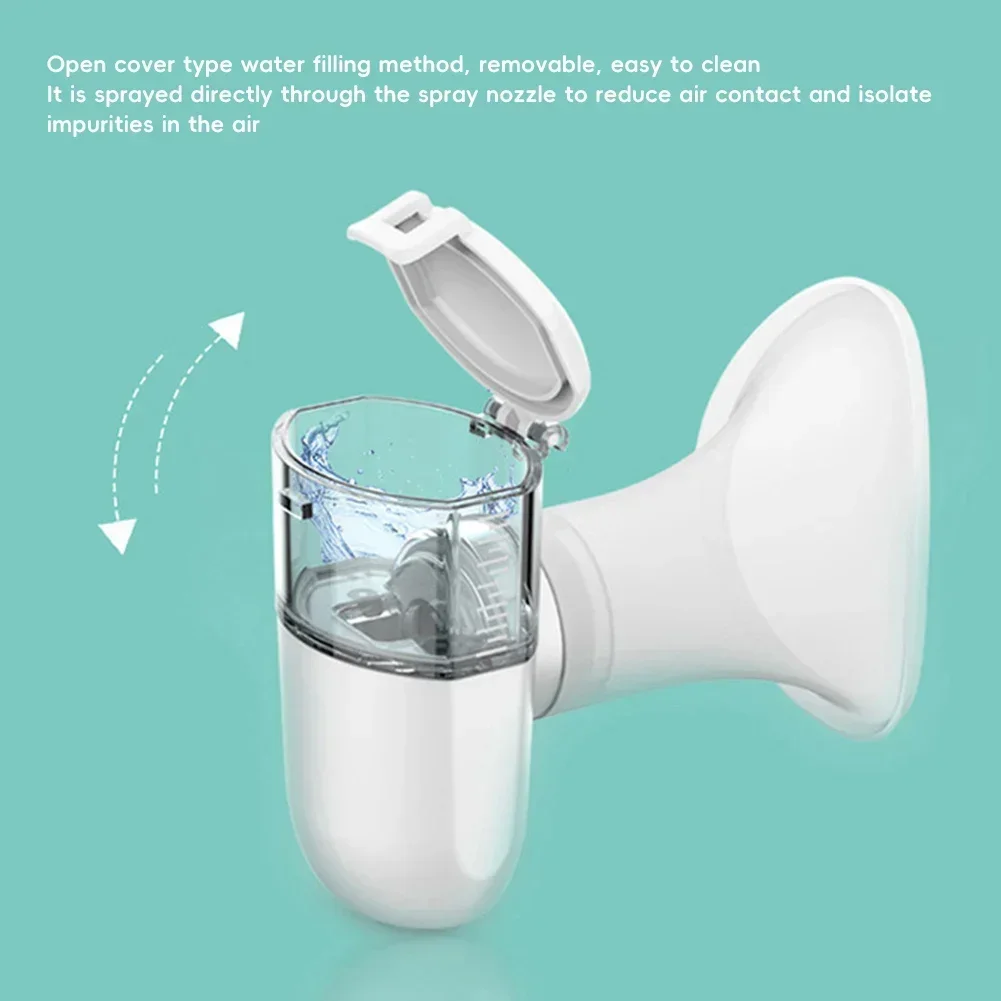 نظارات بخاخ نانو مرطب للعين محمولة ، شحن USB ، الانحلال لتخفيف التعب