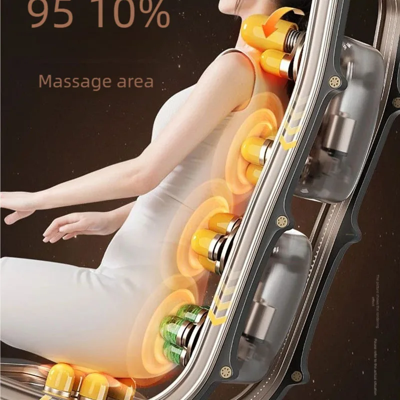 LEMESY 2025 New Quality Electric  Full Body 8d zero Gravity Luxury Shiatsu Kneading Luxury Quality Recliner Massage Chair view 5
