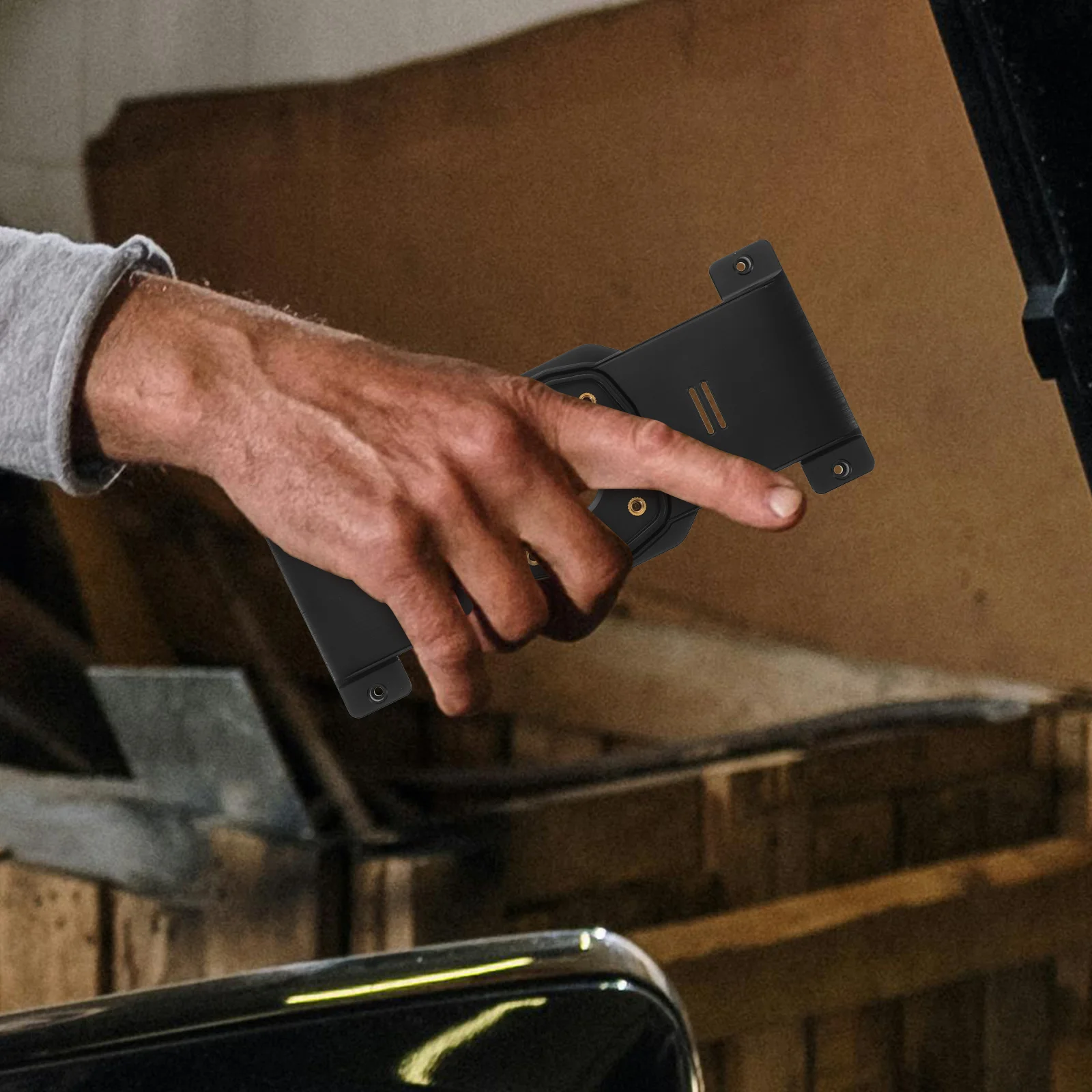 

Rearview Mirror Dash Cam Backplate Panel Replacement Mount Base Kit Car Mirror Camera Holder Bracket Adjustable Arm Durable