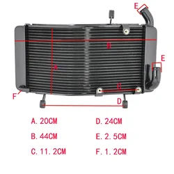 Motorcycle Replacement Cooling Aluminum Cooler Radiator For Ducati 748 748S 916 996 996S 1994-2002