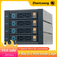 ZhenLoong 4 Bay U.2 NVMe SSD Hot Swap Storage 3.5\