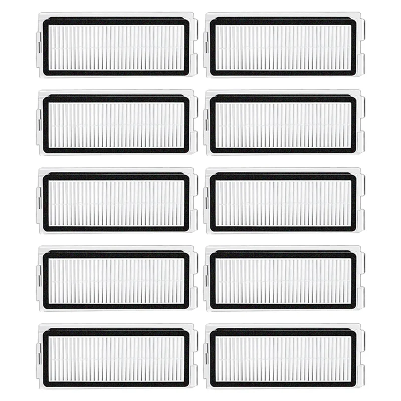 A76G-Hepa مرشحات استبدال ل JONR P20 PRO / JONR T5 Pro جهاز آلي لتنظيف الأتربة اكسسوارات قابل للغسل تصفية 10 قطعة